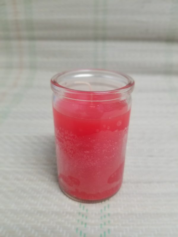 glass red