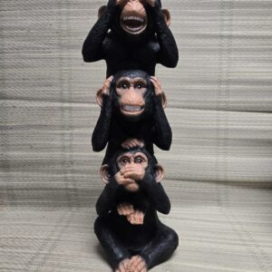 Monos sabios juntos